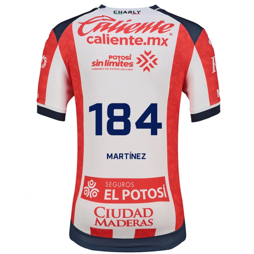 Danxen Donna Maglia Braulio Martínez #184 Rosso Bianco Nero Kit Gara Home 2026/27 Maglietta