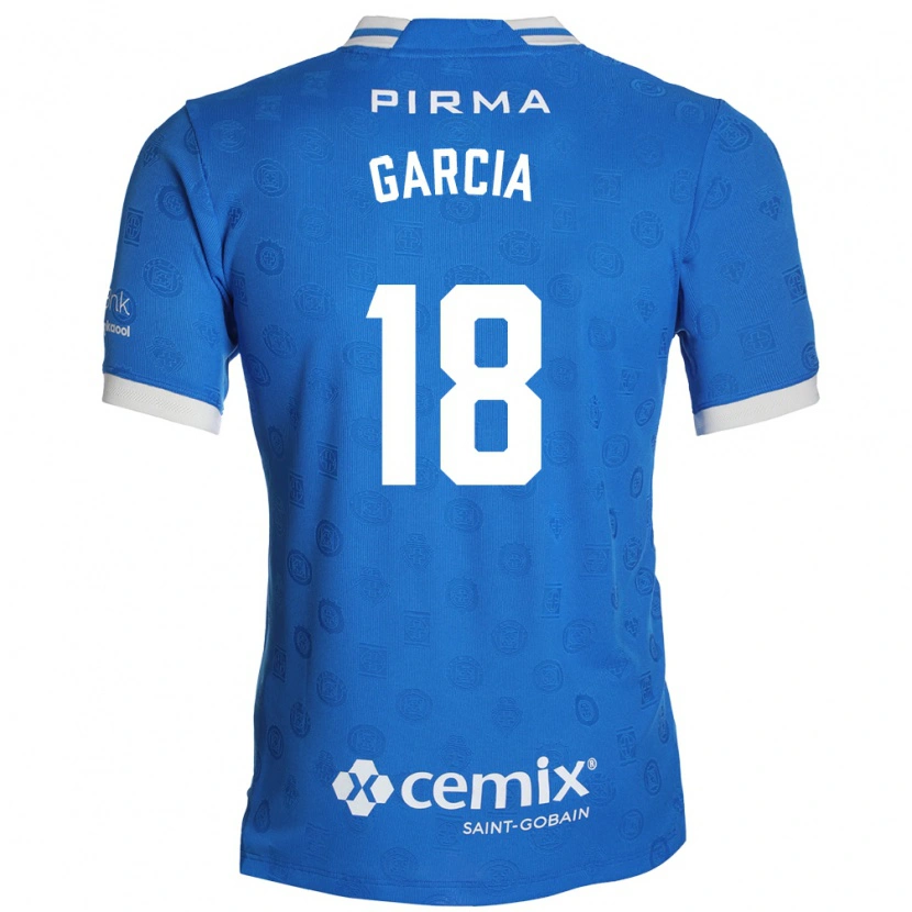 Danxen Donna Maglia Diana Garcia #18 Blu Bianco Rosso Kit Gara Home 2026/27 Maglietta