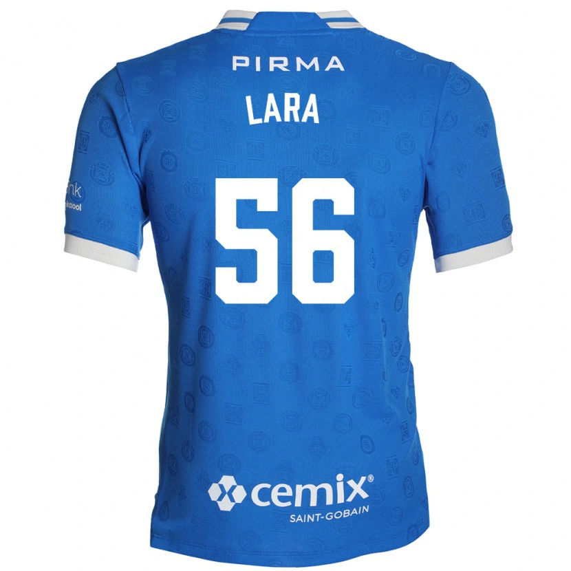 Danxen Donna Maglia Jesús Lara #56 Blu Bianco Rosso Kit Gara Home 2026/27 Maglietta