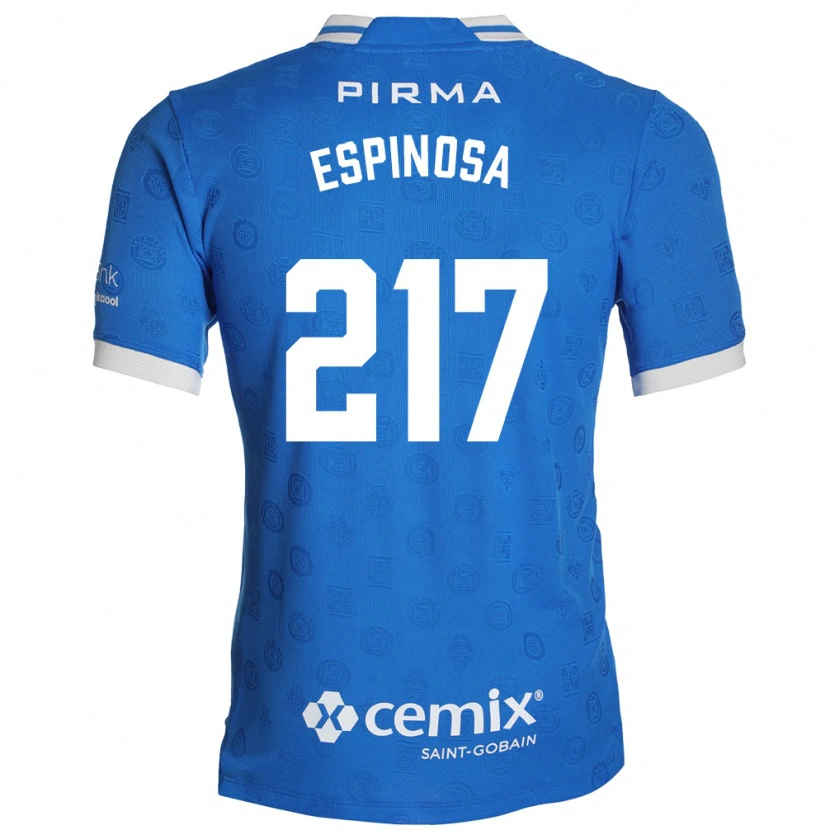Danxen Donna Maglia Samuel Espinosa #217 Blu Bianco Rosso Kit Gara Home 2026/27 Maglietta