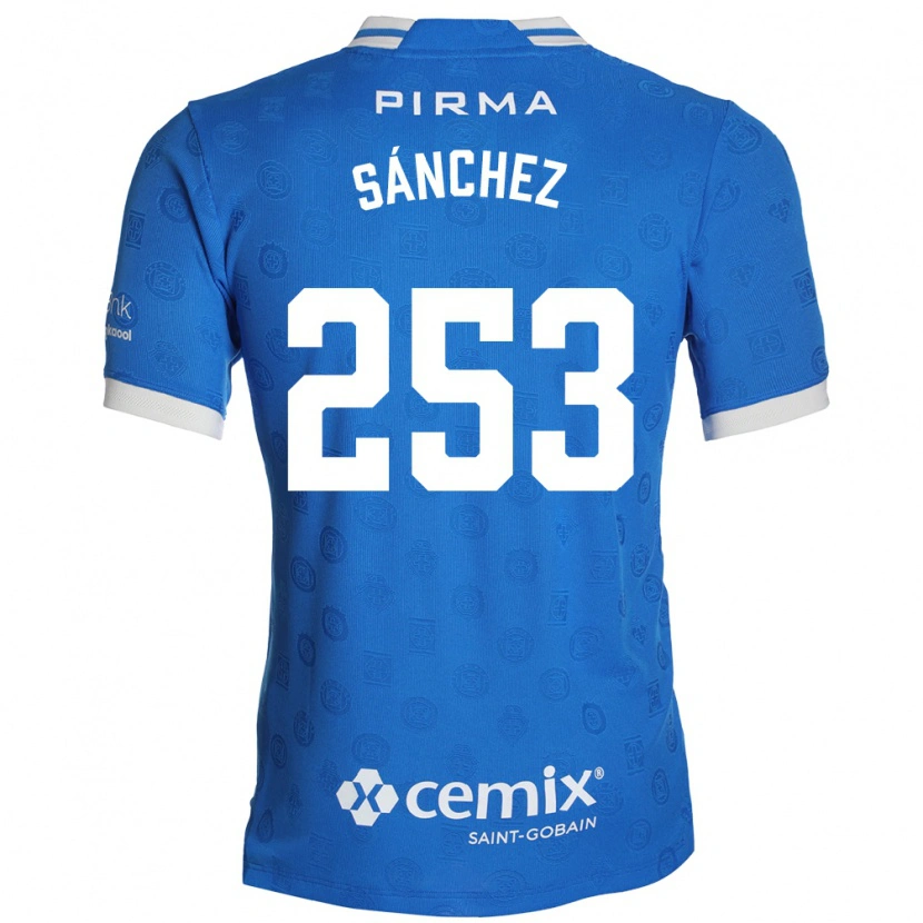 Danxen Donna Maglia Pablo Sánchez #253 Blu Bianco Rosso Kit Gara Home 2026/27 Maglietta