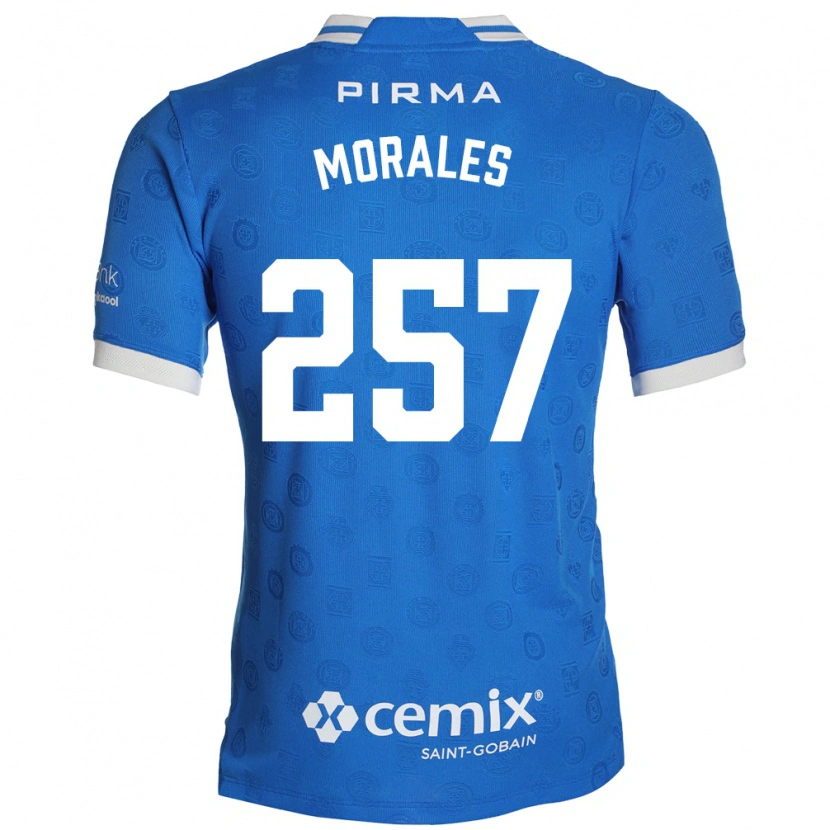 Danxen Donna Maglia Diego Morales #257 Blu Bianco Rosso Kit Gara Home 2026/27 Maglietta