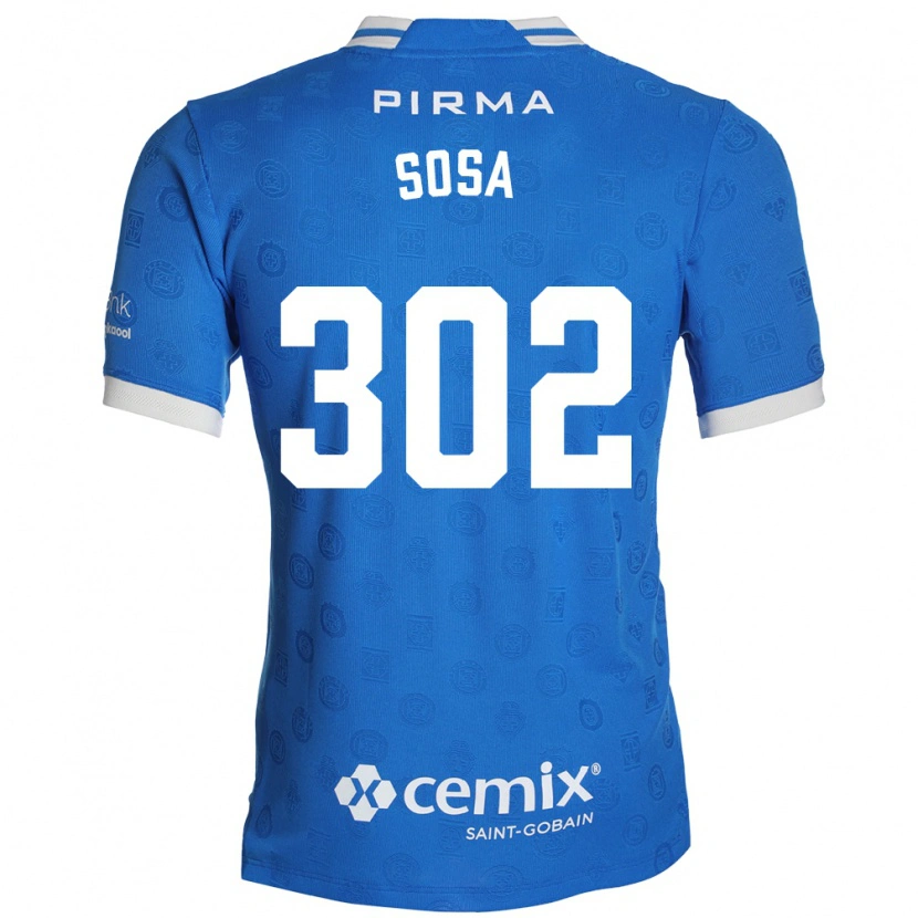 Danxen Donna Maglia Dustyn Sosa #302 Blu Bianco Rosso Kit Gara Home 2026/27 Maglietta