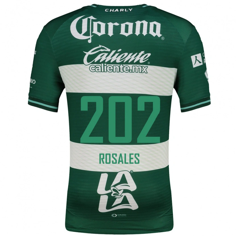Danxen Donna Maglia Luis Rosales #202 Verde Bianco Kit Gara Home 2026/27 Maglietta