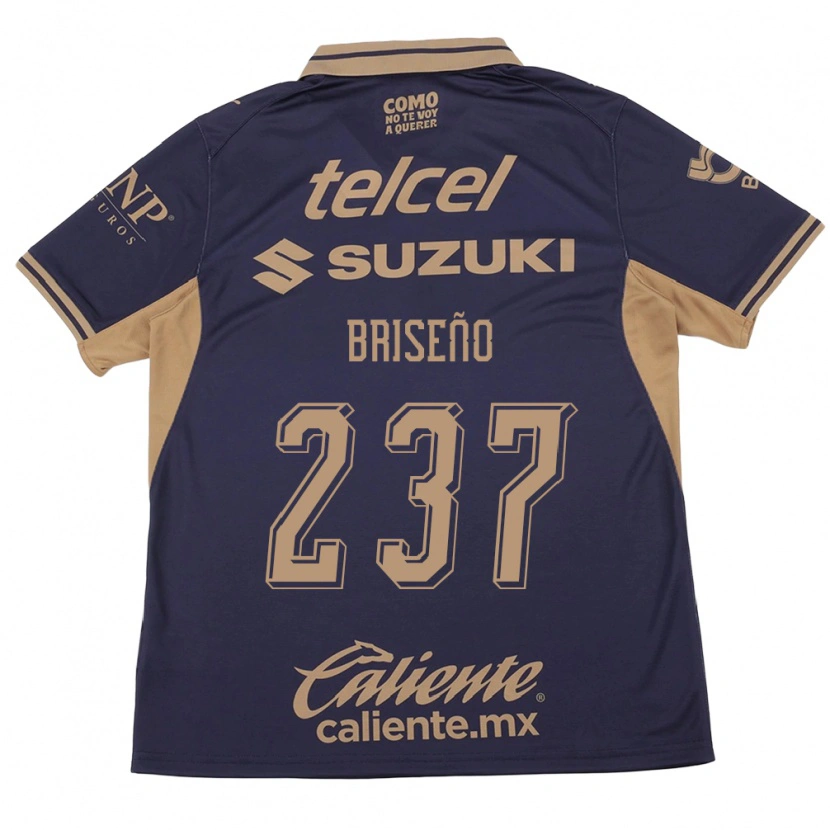 Danxen Donna Maglia Juan Briseño #237 Viola Marrone Kit Gara Home 2026/27 Maglietta