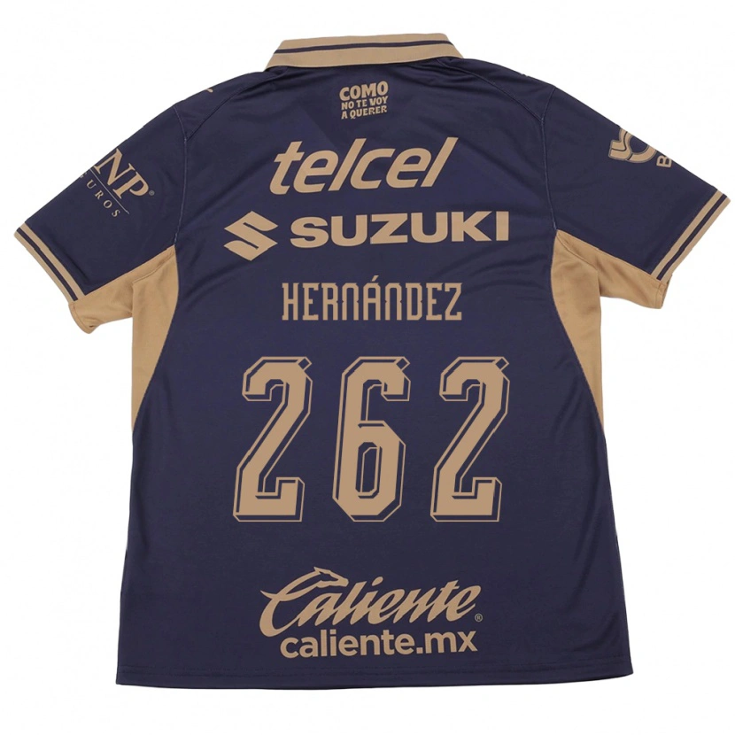 Danxen Donna Maglia Roberto Hernández #262 Viola Marrone Kit Gara Home 2026/27 Maglietta