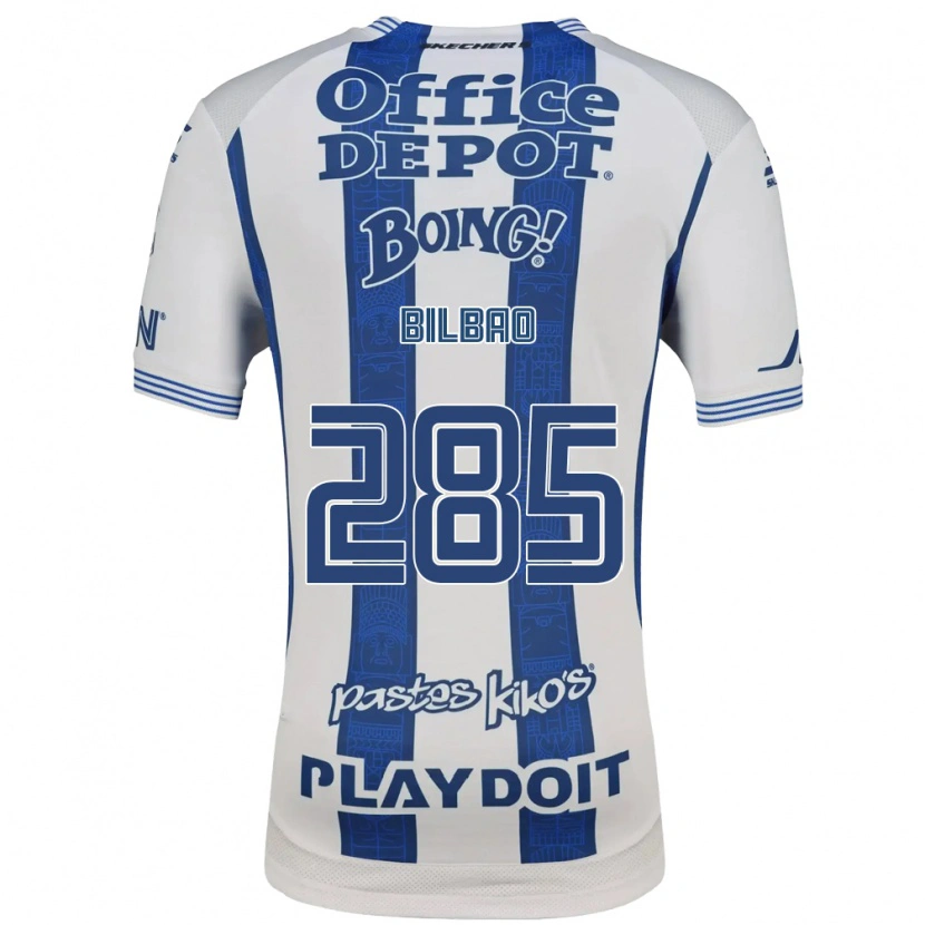 Danxen Donna Maglia Julián Bilbao #285 Bianco Blu Navy Kit Gara Home 2026/27 Maglietta