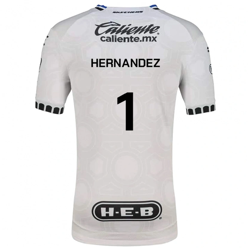 Danxen Donna Maglia José Hernández #1 Bianco Nero Blu Kit Gara Home 2026/27 Maglietta