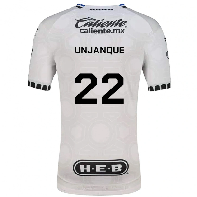 Danxen Donna Maglia Jean Unjanque #22 Bianco Nero Blu Kit Gara Home 2026/27 Maglietta