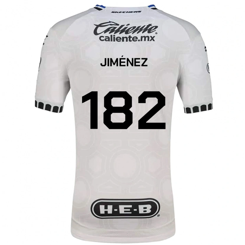 Danxen Donna Maglia Carlos Jiménez #182 Bianco Nero Blu Kit Gara Home 2026/27 Maglietta