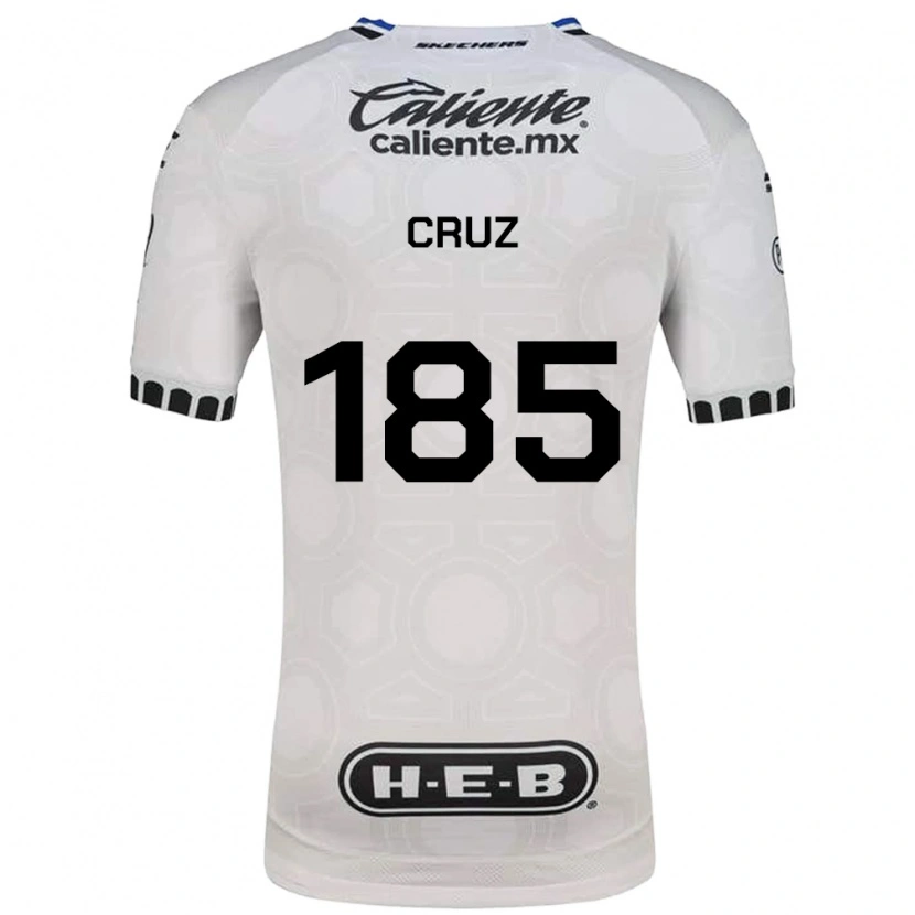Danxen Donna Maglia Axel Cruz #185 Bianco Nero Blu Kit Gara Home 2026/27 Maglietta