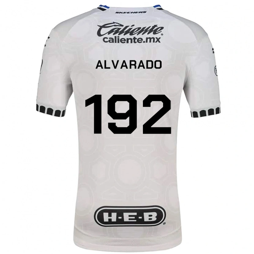 Danxen Donna Maglia Edwin Alvarado #192 Bianco Nero Blu Kit Gara Home 2026/27 Maglietta