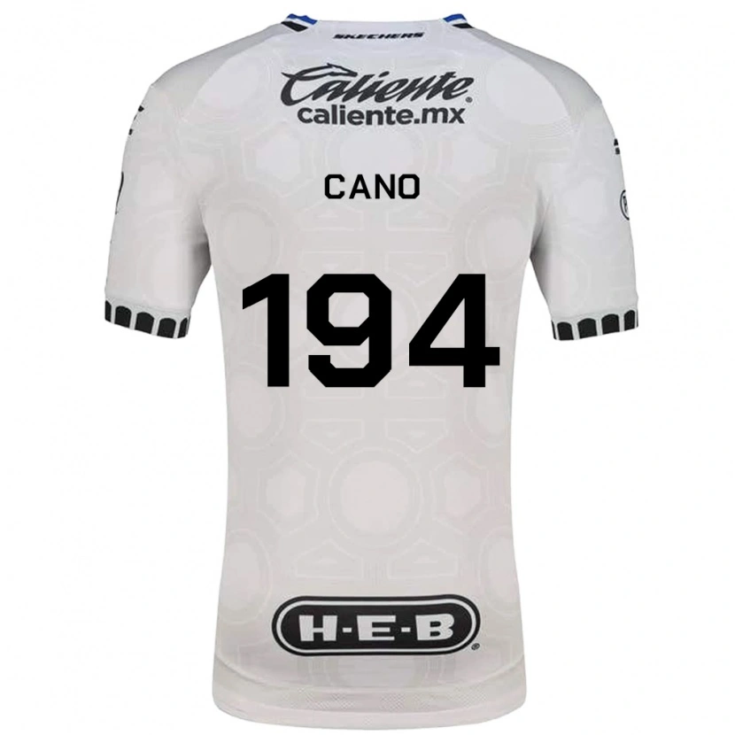 Danxen Donna Maglia Juan Cano #194 Bianco Nero Blu Kit Gara Home 2026/27 Maglietta