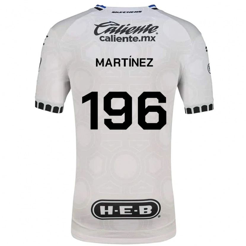 Danxen Donna Maglia Diego Martínez #196 Bianco Nero Blu Kit Gara Home 2026/27 Maglietta
