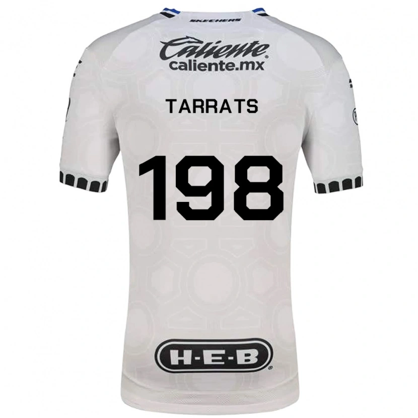 Danxen Donna Maglia Iñigo Tarrats #198 Bianco Nero Blu Kit Gara Home 2026/27 Maglietta