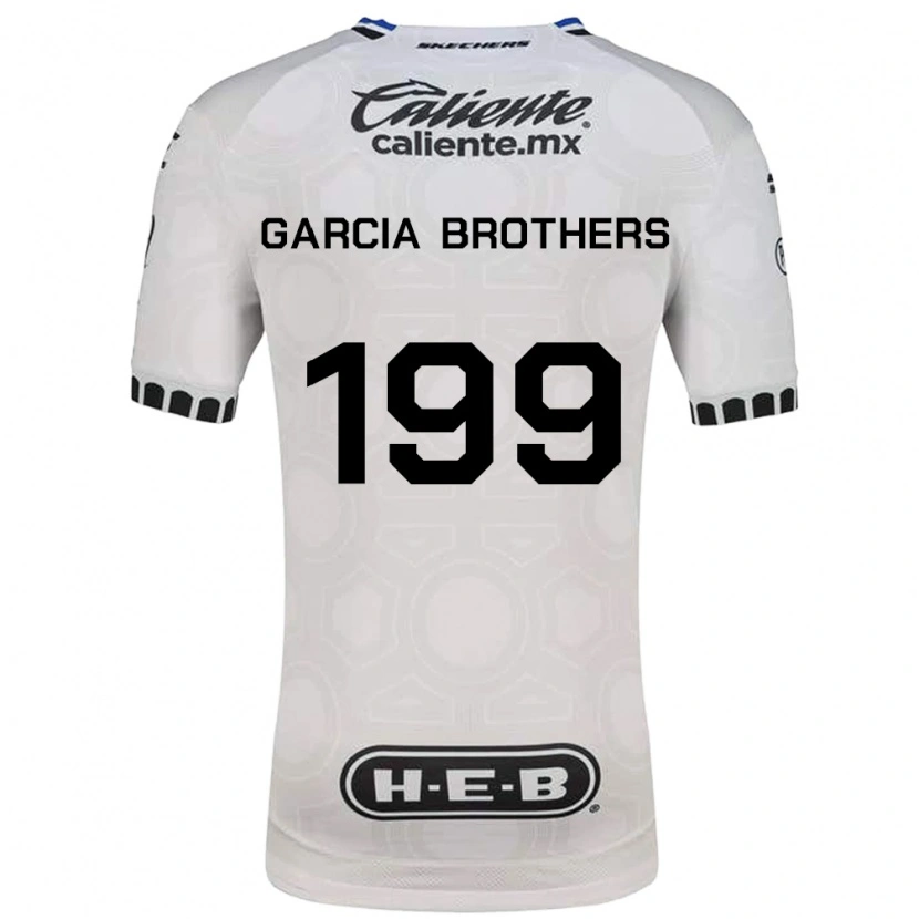 Danxen Donna Maglia Sergio Garcia Brothers #199 Bianco Nero Blu Kit Gara Home 2026/27 Maglietta