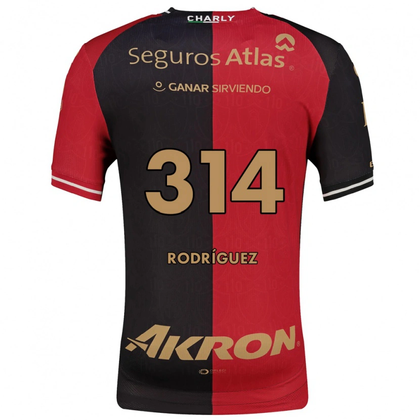Danxen Donna Maglia Diego Rodríguez #314 Rosso Nero Marrone Kit Gara Home 2026/27 Maglietta