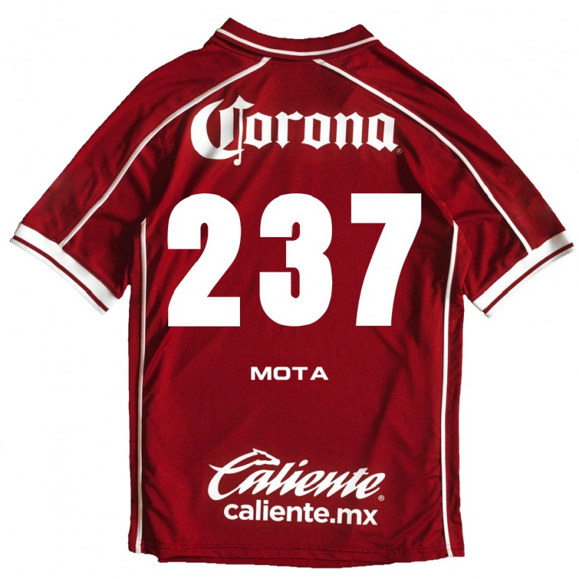 Danxen Donna Maglia Diego Mota #237 Bianco Rosso Kit Gara Home 2026/27 Maglietta