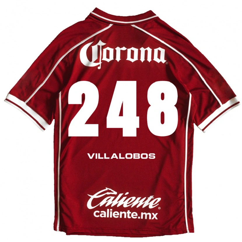 Danxen Donna Maglia José Villalobos #248 Bianco Rosso Kit Gara Home 2026/27 Maglietta
