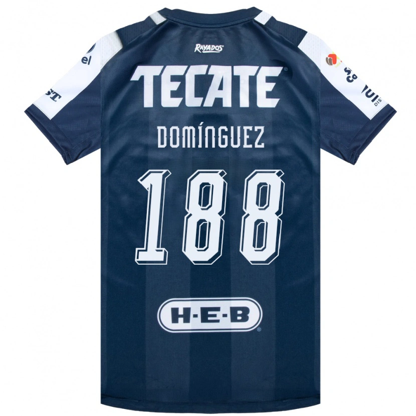 Danxen Donna Maglia Joel Domínguez #188 Bluinchiostro Bianco Rosso Kit Gara Home 2026/27 Maglietta
