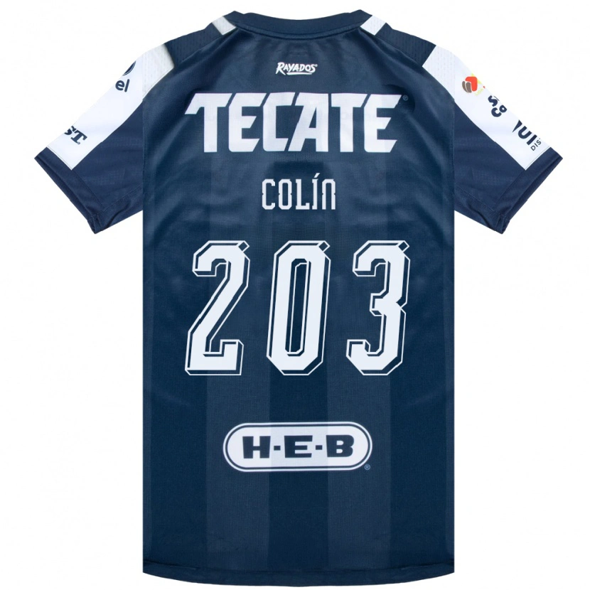 Danxen Donna Maglia Luis Colín #203 Bluinchiostro Bianco Rosso Kit Gara Home 2026/27 Maglietta