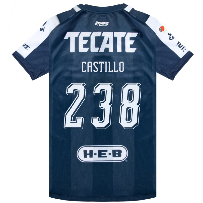 Danxen Donna Maglia Juan Castillo #238 Bluinchiostro Bianco Rosso Kit Gara Home 2026/27 Maglietta