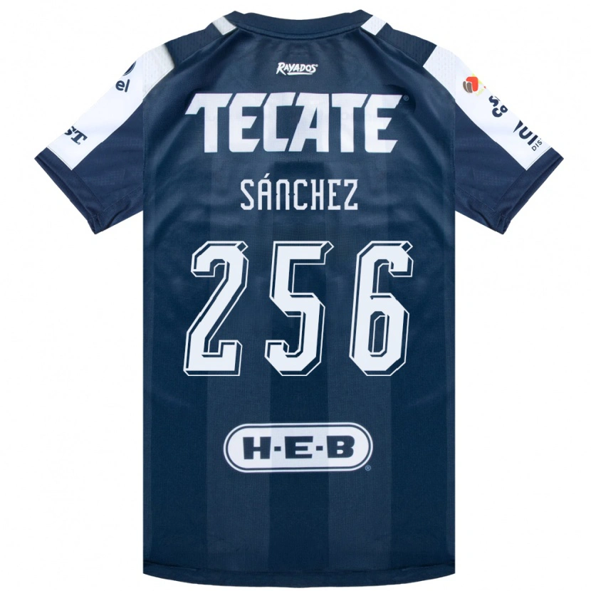 Danxen Donna Maglia Adán Sánchez #256 Bluinchiostro Bianco Rosso Kit Gara Home 2026/27 Maglietta