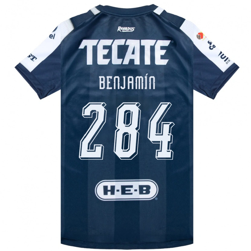 Danxen Donna Maglia Benjamín De La Herrán #284 Bluinchiostro Bianco Rosso Kit Gara Home 2026/27 Maglietta