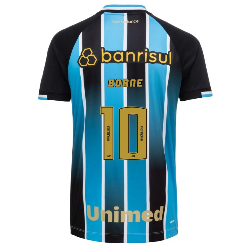 Danxen Donna Maglia João Borne #10 Blu Marrone Nero Kit Gara Home 2026/27 Maglietta