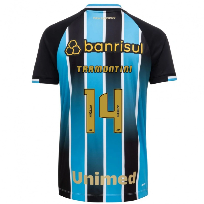 Danxen Donna Maglia Bernardo Tramontini #14 Blu Marrone Nero Kit Gara Home 2026/27 Maglietta