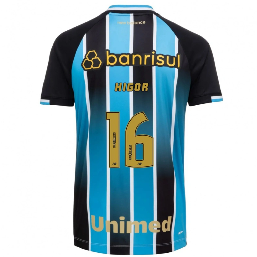 Danxen Donna Maglia Higor Sousa E Silva #16 Blu Marrone Nero Kit Gara Home 2026/27 Maglietta