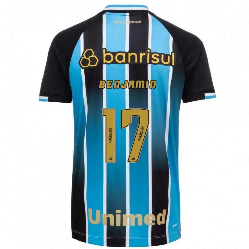 Danxen Donna Maglia Benjamin Dos Santos #17 Blu Marrone Nero Kit Gara Home 2026/27 Maglietta