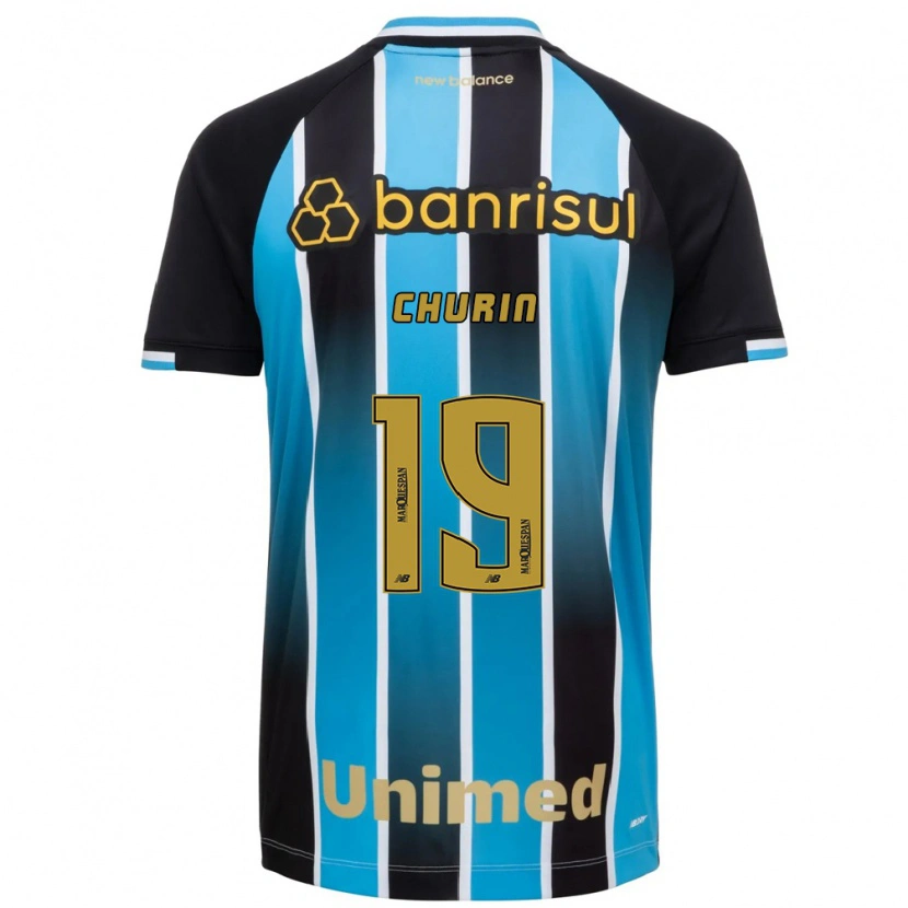 Danxen Donna Maglia Diego Churin #19 Blu Marrone Nero Kit Gara Home 2026/27 Maglietta