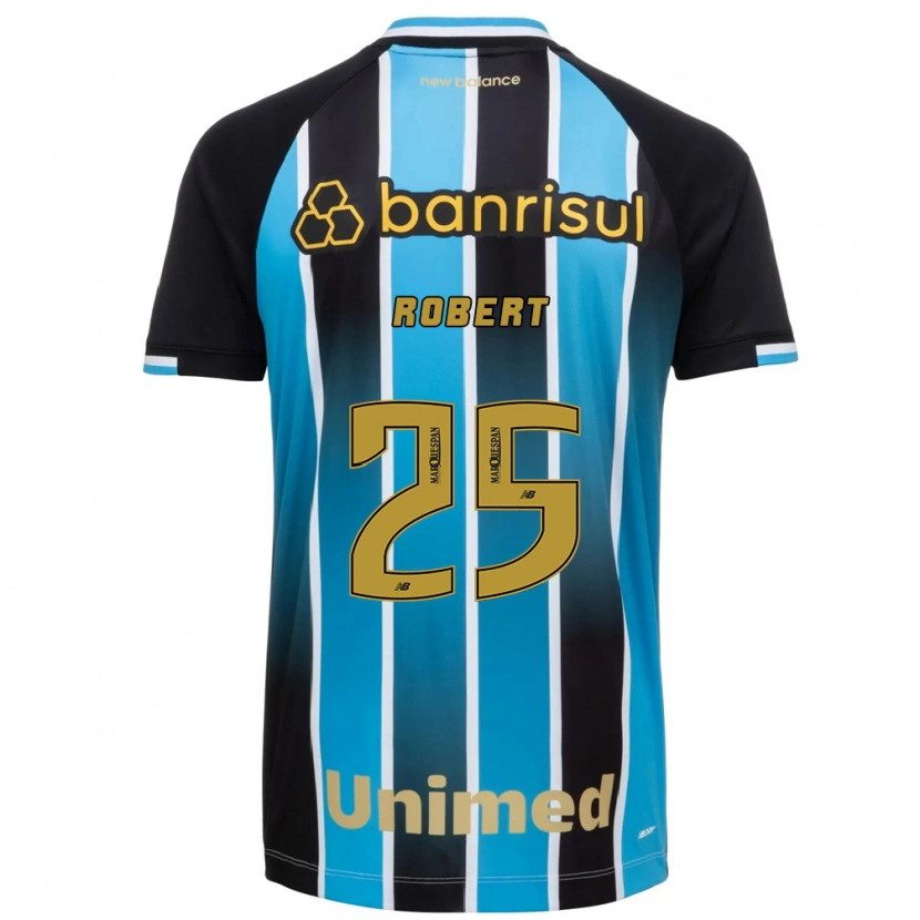 Danxen Donna Maglia Jhonata Robert #25 Blu Marrone Nero Kit Gara Home 2026/27 Maglietta