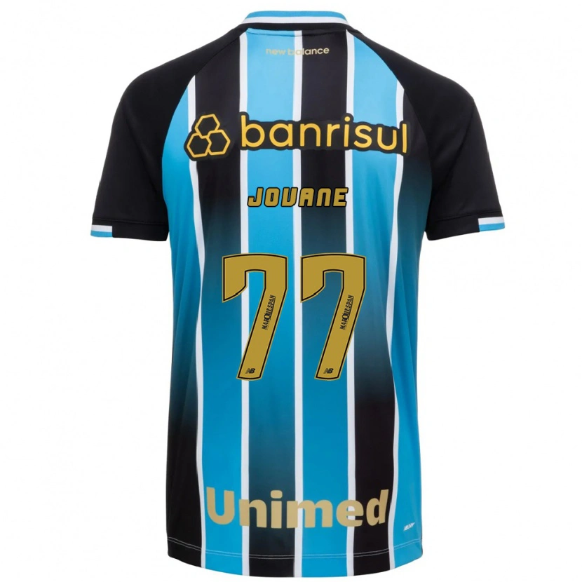 Danxen Donna Maglia Jovane Cabral #77 Blu Marrone Nero Kit Gara Home 2026/27 Maglietta