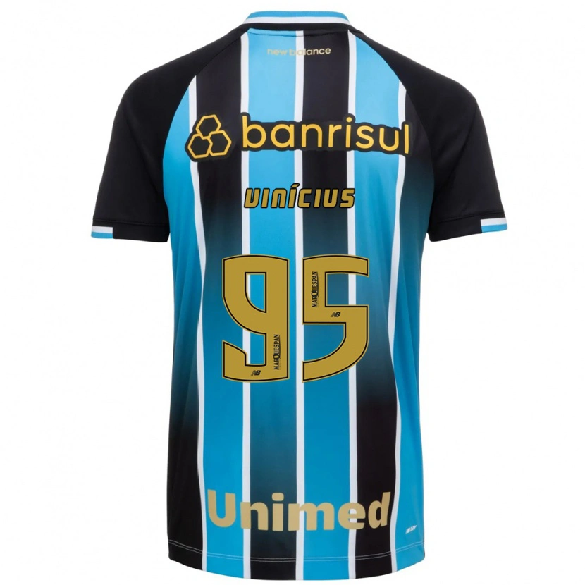 Danxen Donna Maglia Carlos Vinícius #95 Blu Marrone Nero Kit Gara Home 2026/27 Maglietta