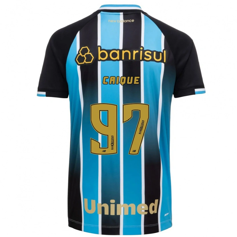 Danxen Donna Maglia Caíque #97 Blu Marrone Nero Kit Gara Home 2026/27 Maglietta