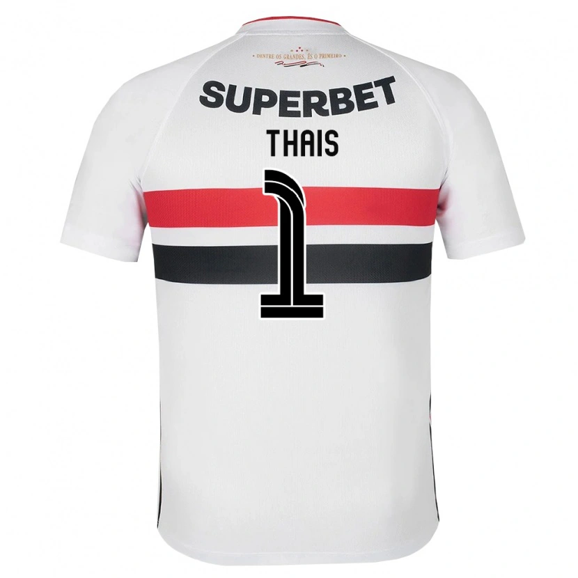 Danxen Donna Maglia Thais #1 Bianco Rosso Nero Kit Gara Home 2026/27 Maglietta