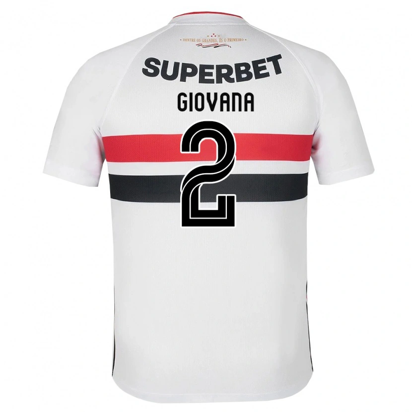 Danxen Donna Maglia Giovana #2 Bianco Rosso Nero Kit Gara Home 2026/27 Maglietta