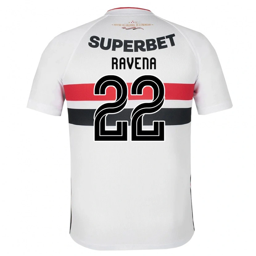 Danxen Donna Maglia Ravena #22 Bianco Rosso Nero Kit Gara Home 2026/27 Maglietta
