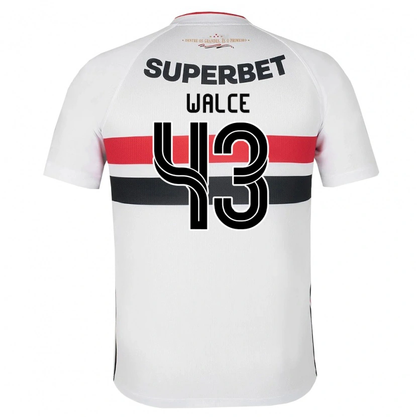 Danxen Donna Maglia Walce #43 Bianco Rosso Nero Kit Gara Home 2026/27 Maglietta