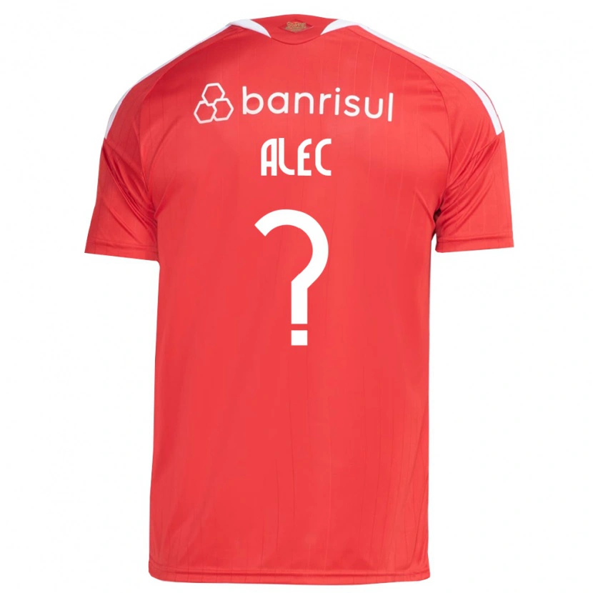 Danxen Donna Maglia Alec #0 Rosso Bianco Kit Gara Home 2026/27 Maglietta