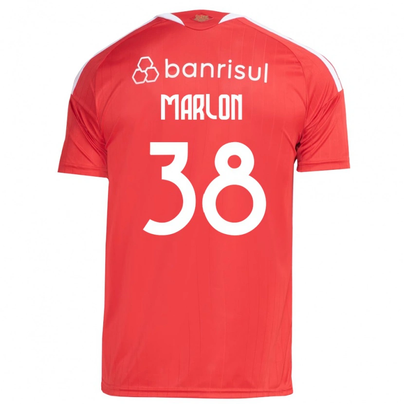Danxen Donna Maglia Marlon #38 Rosso Bianco Kit Gara Home 2026/27 Maglietta