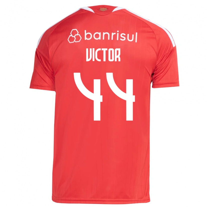 Danxen Donna Maglia João Victor #44 Rosso Bianco Kit Gara Home 2026/27 Maglietta