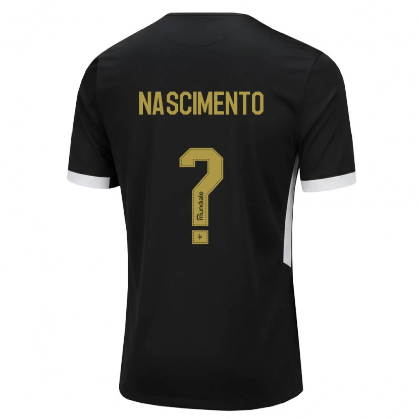 Danxen Donna Maglia Ruan Nascimento #0 Nero Bianco Giallo Kit Gara Home 2026/27 Maglietta