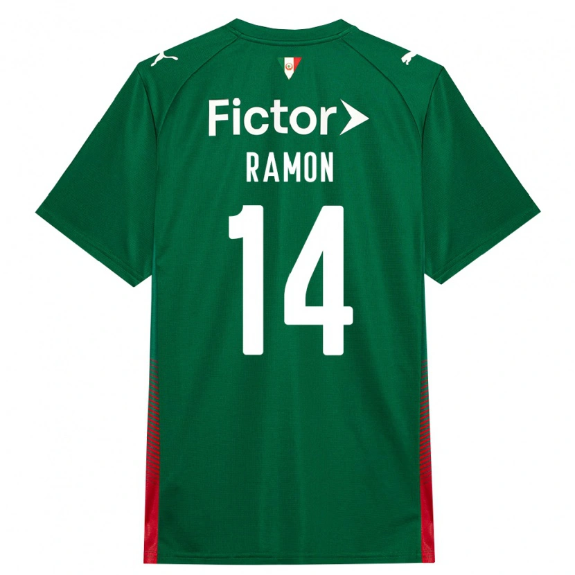 Danxen Donna Maglia Luccas Ramon #14 Verde Rosso Bianco Kit Gara Home 2026/27 Maglietta