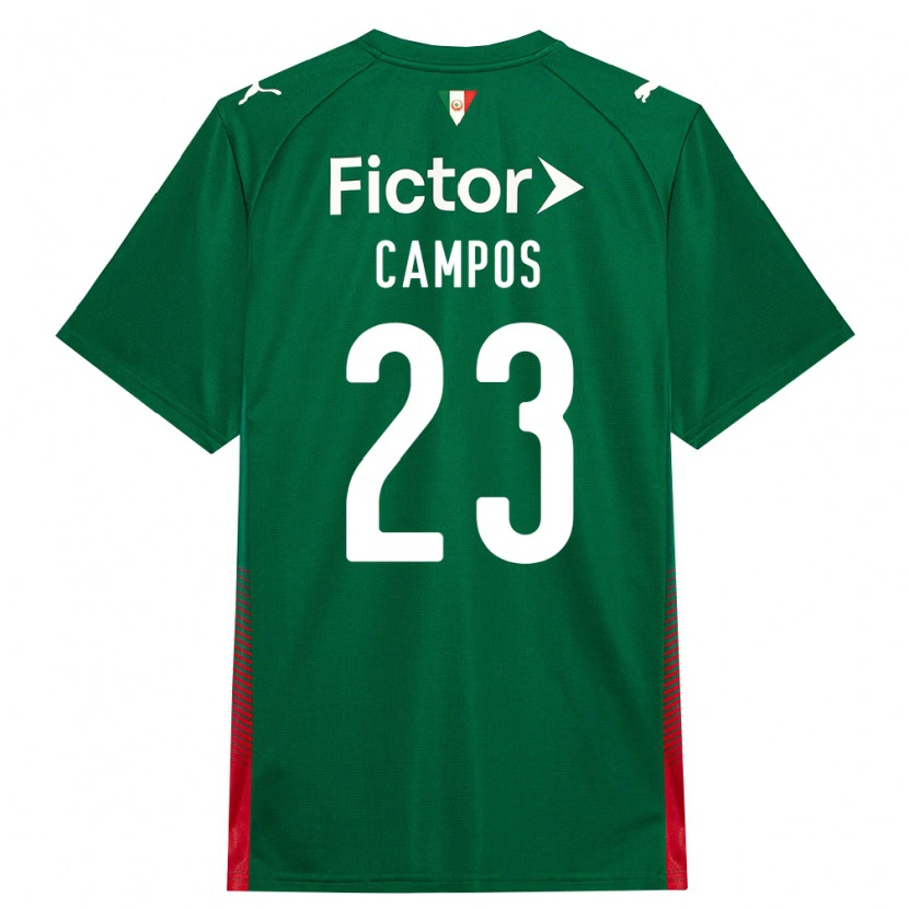 Danxen Donna Maglia Victor Campos #23 Verde Rosso Bianco Kit Gara Home 2026/27 Maglietta