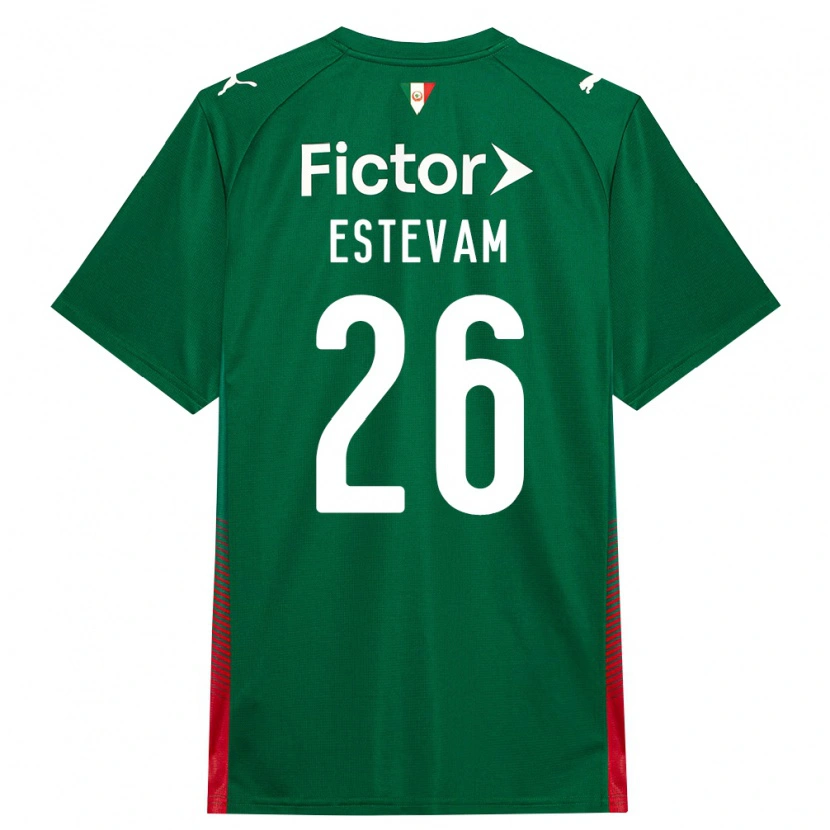 Danxen Donna Maglia Laís Estevam #26 Verde Rosso Bianco Kit Gara Home 2026/27 Maglietta