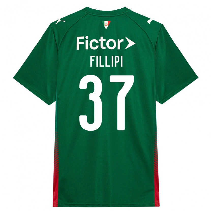 Danxen Donna Maglia Riquelme Fillipi #37 Verde Rosso Bianco Kit Gara Home 2026/27 Maglietta