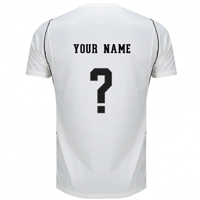 Danxen Donna Maglia Il Tuo Nome #0 Bianco Nero Rosso Kit Gara Home 2026/27 Maglietta